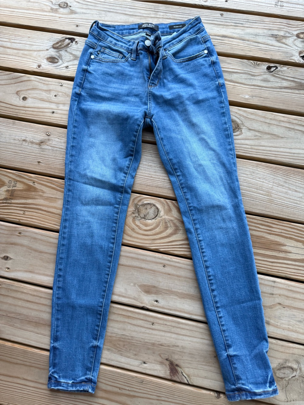 Judy Blue Light Wash Skinny Jeans